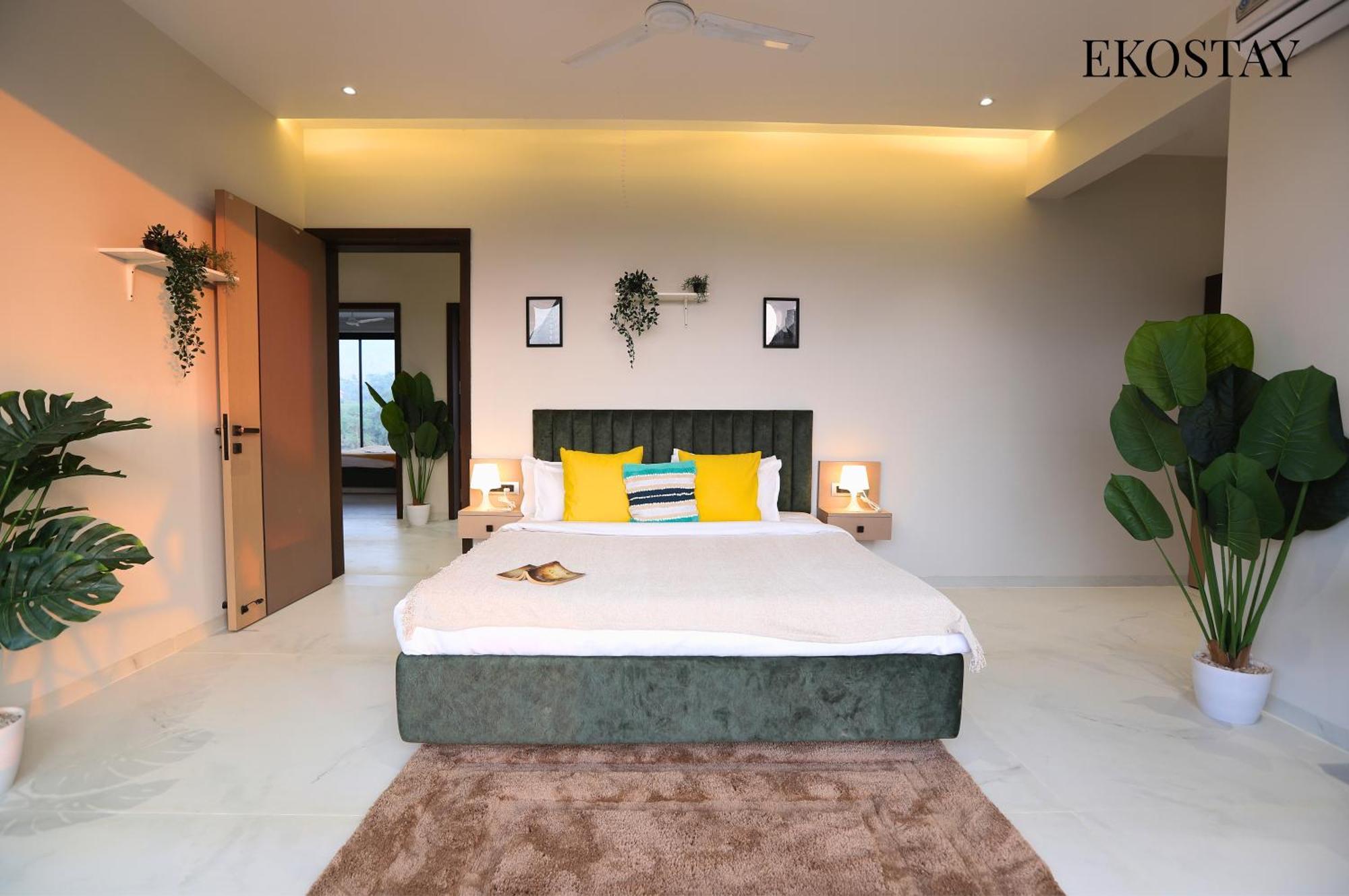 Ekostay Luxe - Harmony Heights 阿里巴格 外观 照片